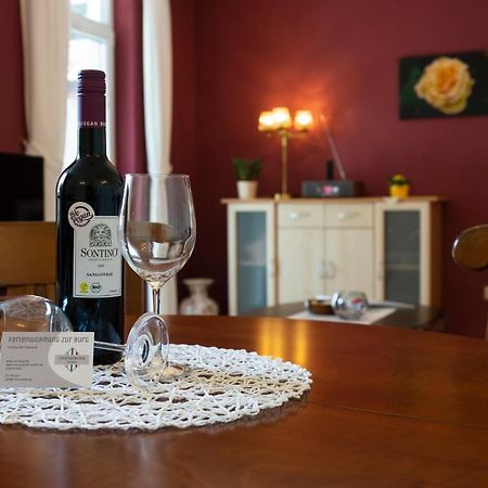 Ferienwohnung Zur Burg Trendelburg Bagian luar foto
