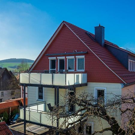 Ferienwohnung Zur Burg Trendelburg Bagian luar foto