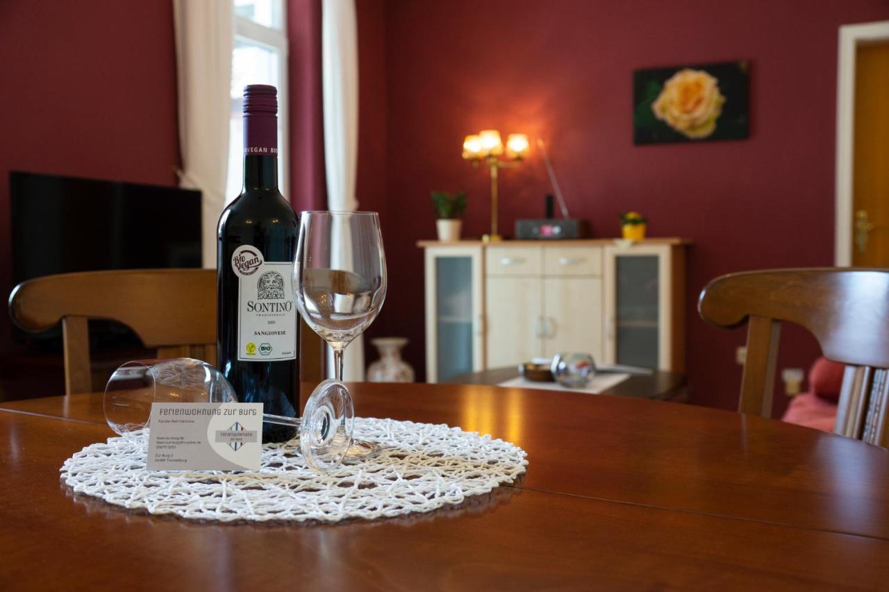 Ferienwohnung Zur Burg Trendelburg Bagian luar foto