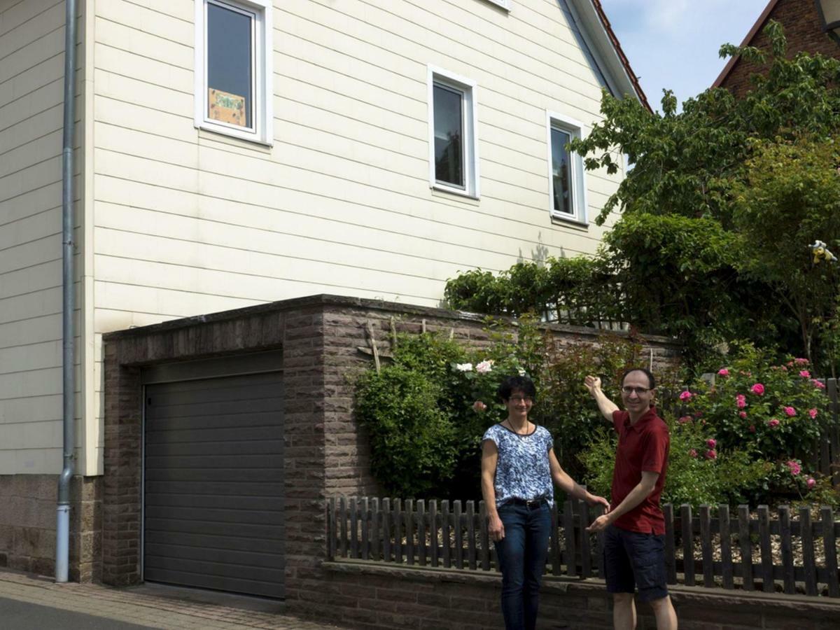 Ferienwohnung Zur Burg Trendelburg Bagian luar foto